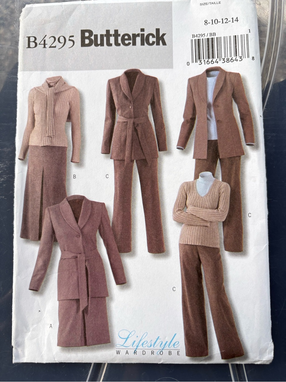 Butterick Pattern B4295 for Misses’ Lifestyle Wardrobe